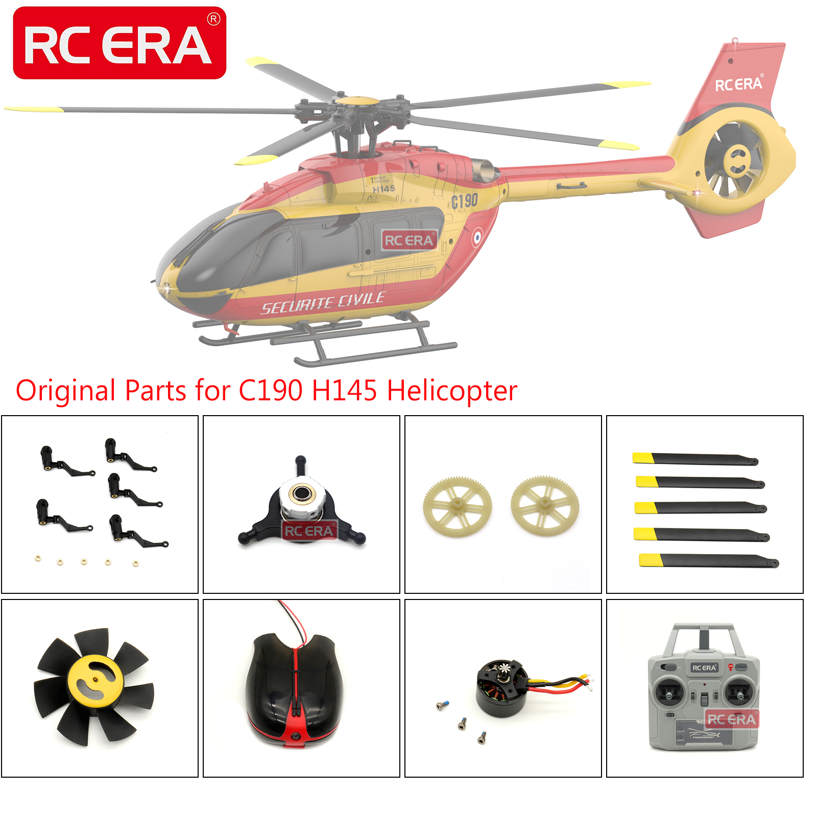 Rc Helicopter Blade - RC ERA C190 H145 Scaled RC