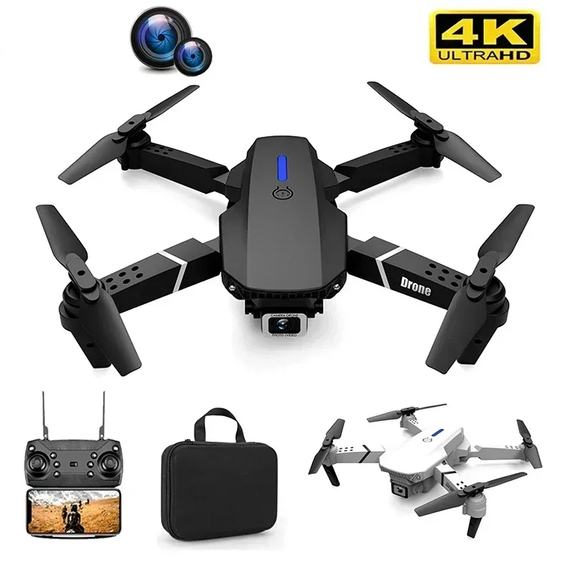 Rc Helicopter Nitro - 2024 E88Pro RC Drone 4K Professinal