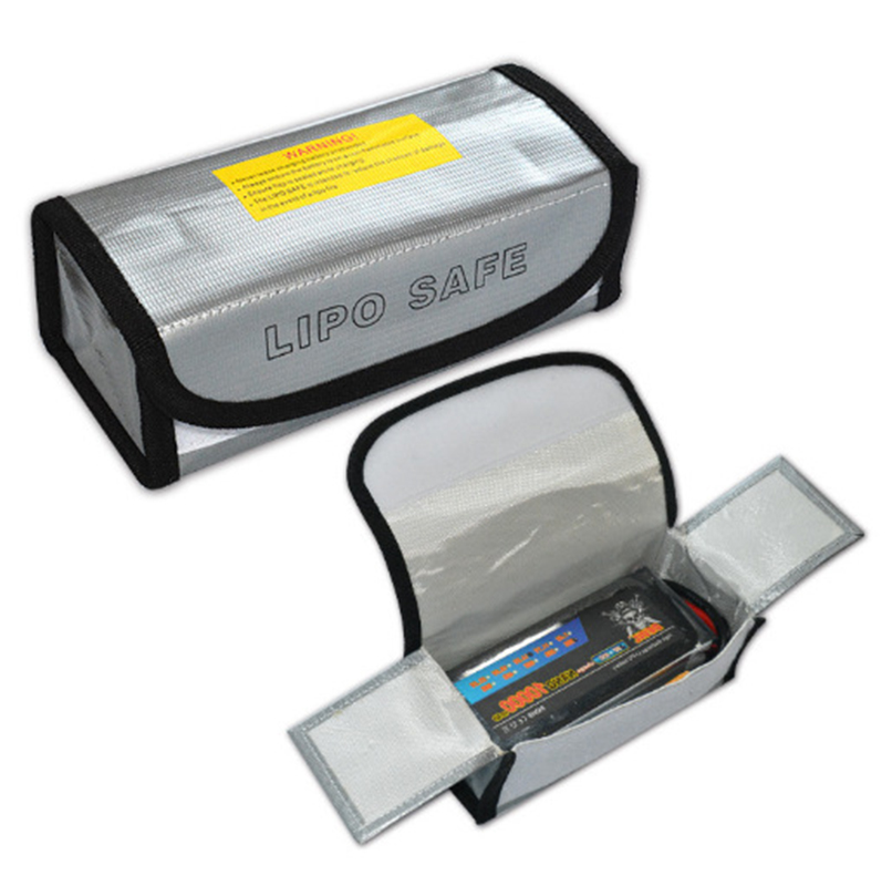 Rc Helicopter Bag - 185x75x60mm Portable Fireproof Explosion-Proof Lipo Battery