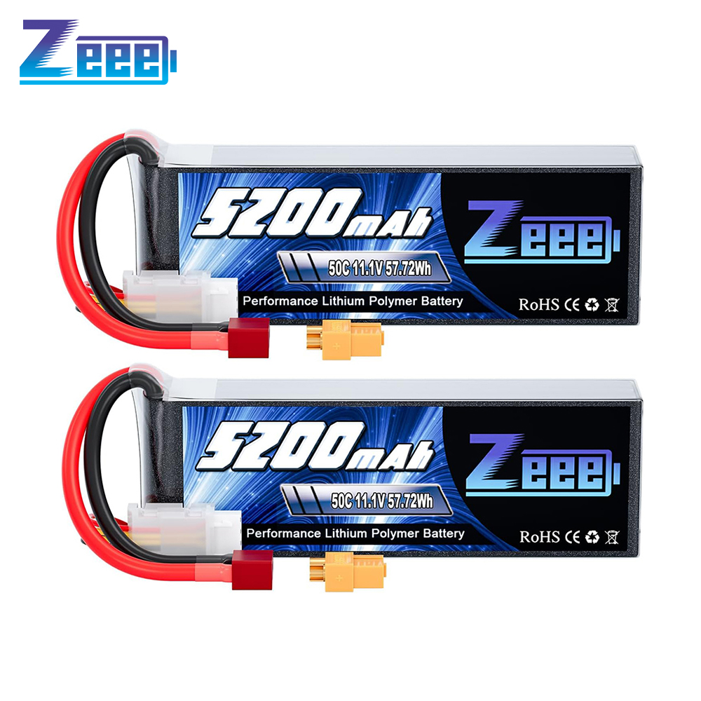 Rc Helicopter Case - 1/2units Zeee 11.1V 50C 5200mAh 3S