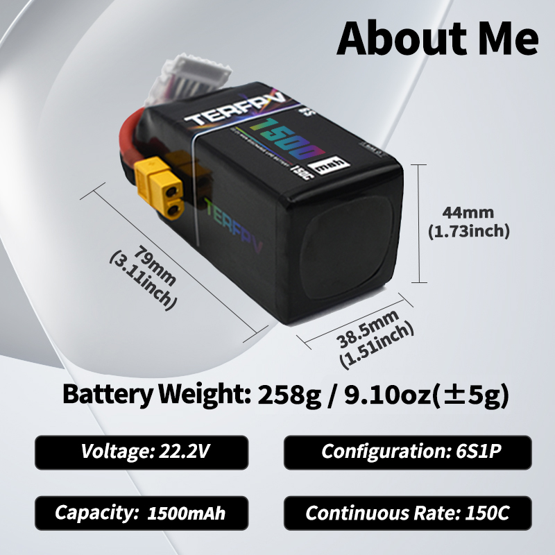 TERFPV Lipo Battery 6S 22.2V 1 – обзор и цена Rc Helicopter Battery