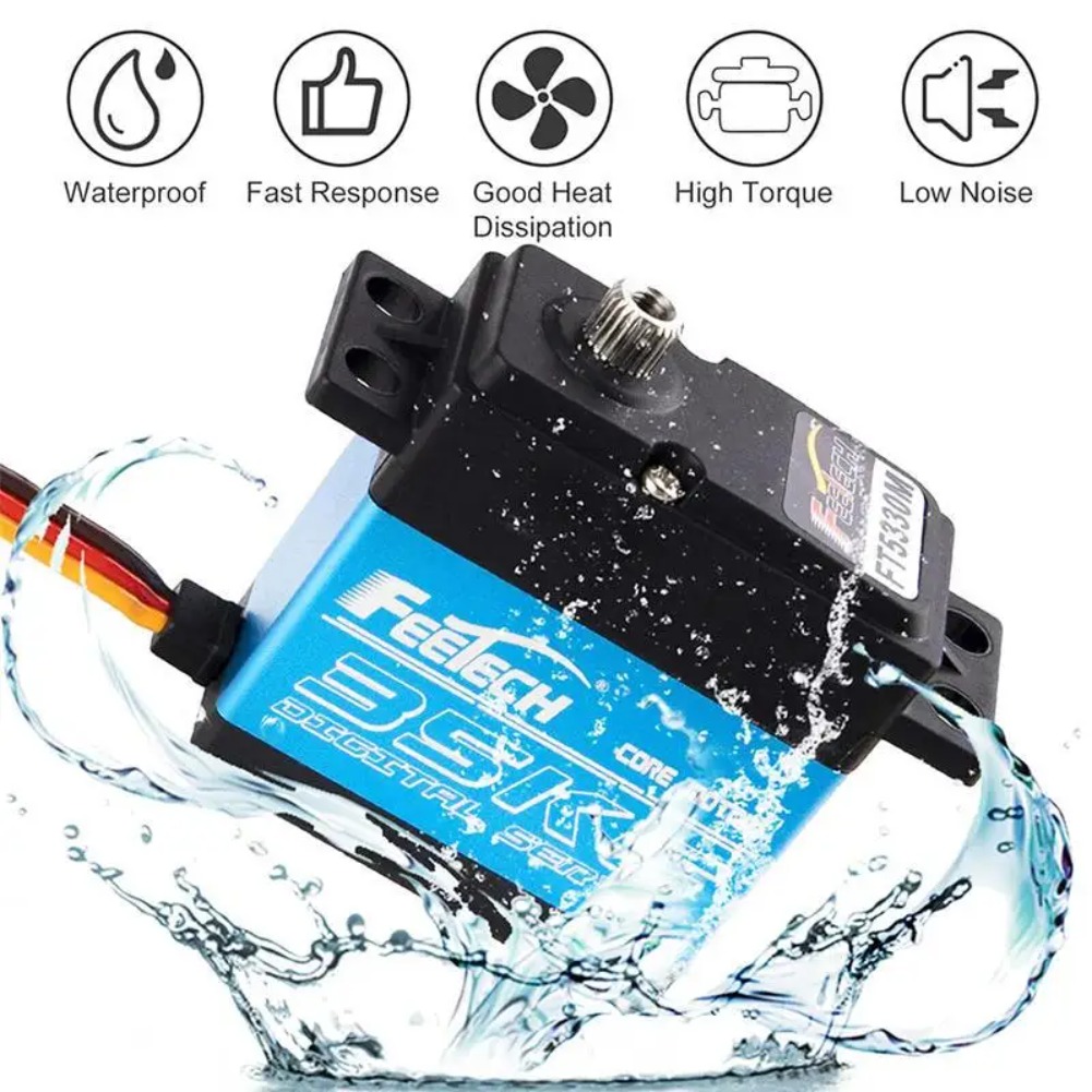 FEETECH FT5330M 35KG Digital S – обзор и цена Rc Helicopter Servo