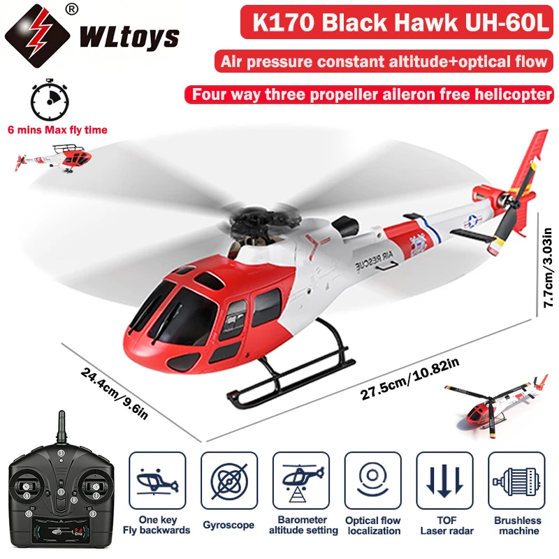WLtoys 4CH K150-AS350 RC Helic – обзор и цена Rc Helicopter Nitro