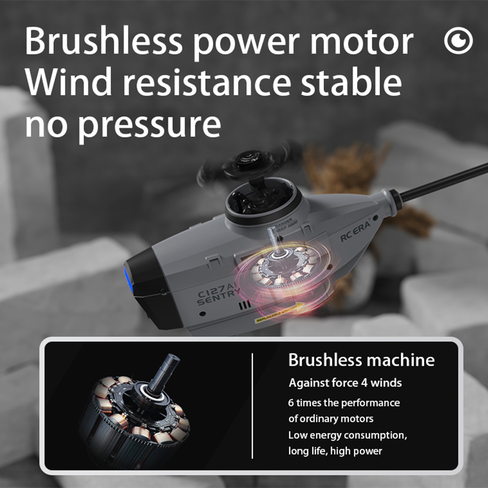 RC ERA C127 AI Mini Brushless  – обзор и цена Rc Helicopter Single Rotor