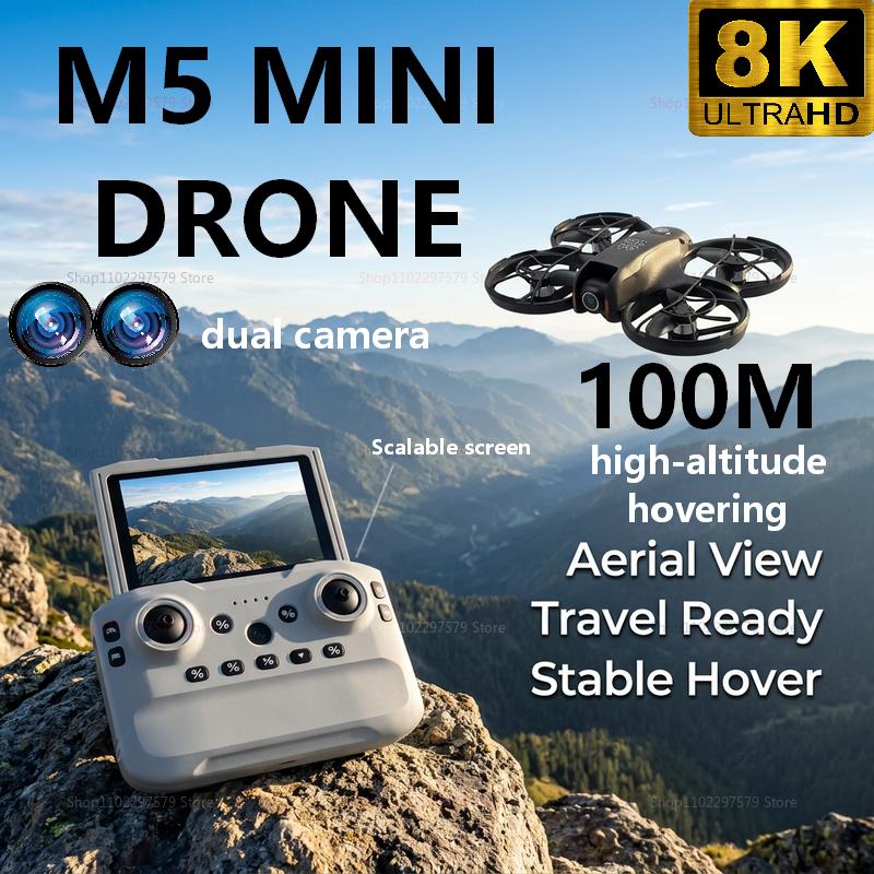 2026 New M5 Mini Drone 8K HD C – обзор и цена Rc Helicopter Gyro