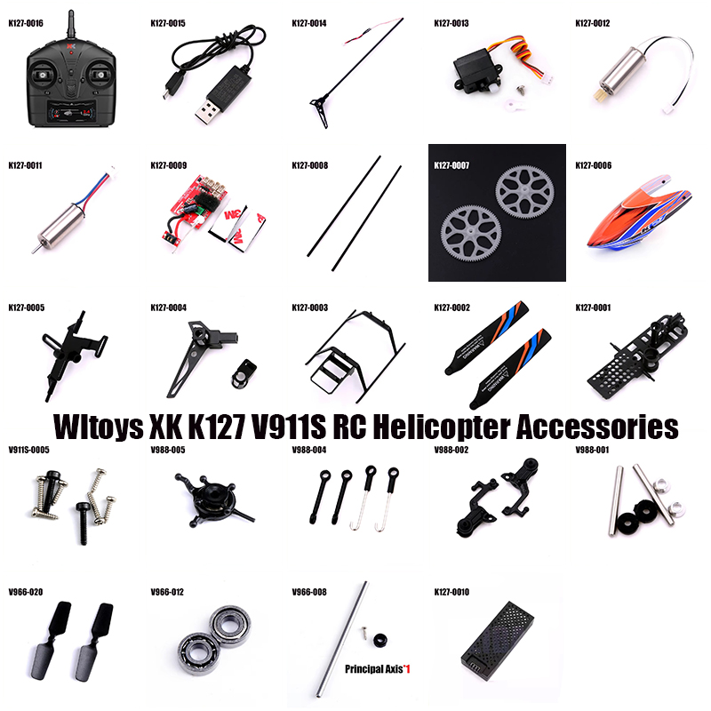 Wltoys XK K127 V911S RC Helico – обзор и цена Rc Helicopter Blade