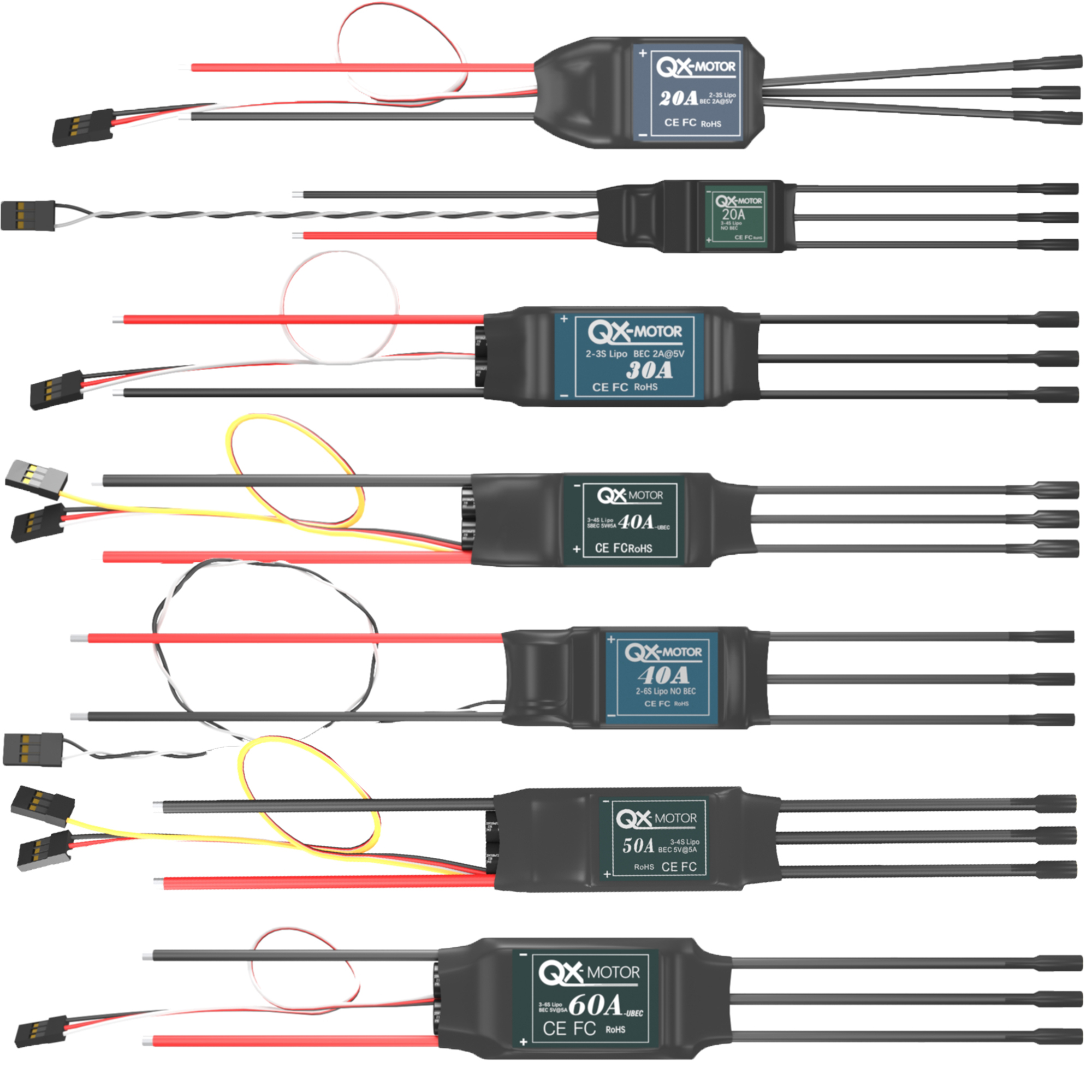 QX-MOTOR Brushless ESC series  – обзор и цена Rc Helicopter Battery