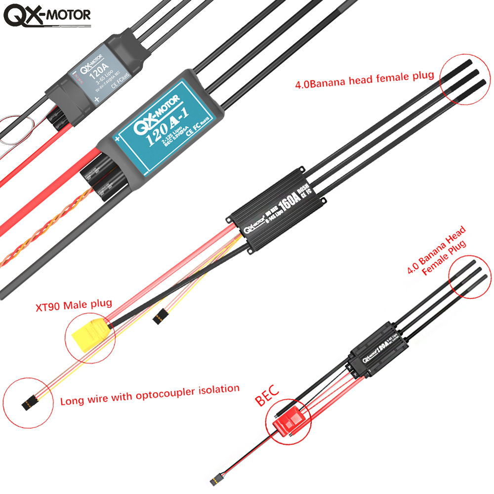 QX-MOTOR Brushless ESC series  – обзор и цена Rc Helicopter Battery
