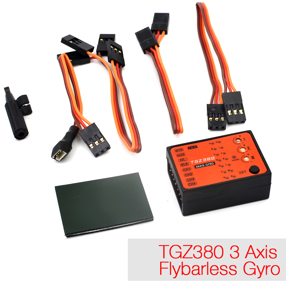 TGZ380 3 Axis Flybarless Gyro  – обзор и цена Rc Helicopter Gyro
