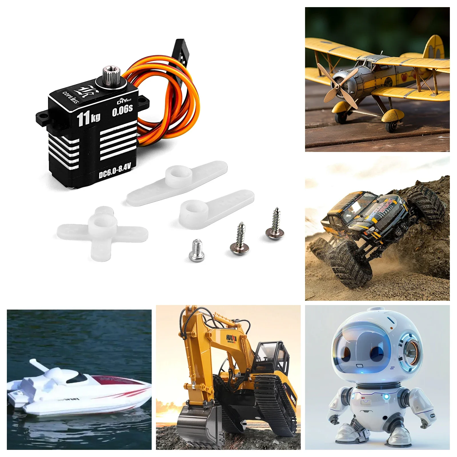 H-11 11KG Micro Digital Servo  – обзор и цена Rc Helicopter Servo