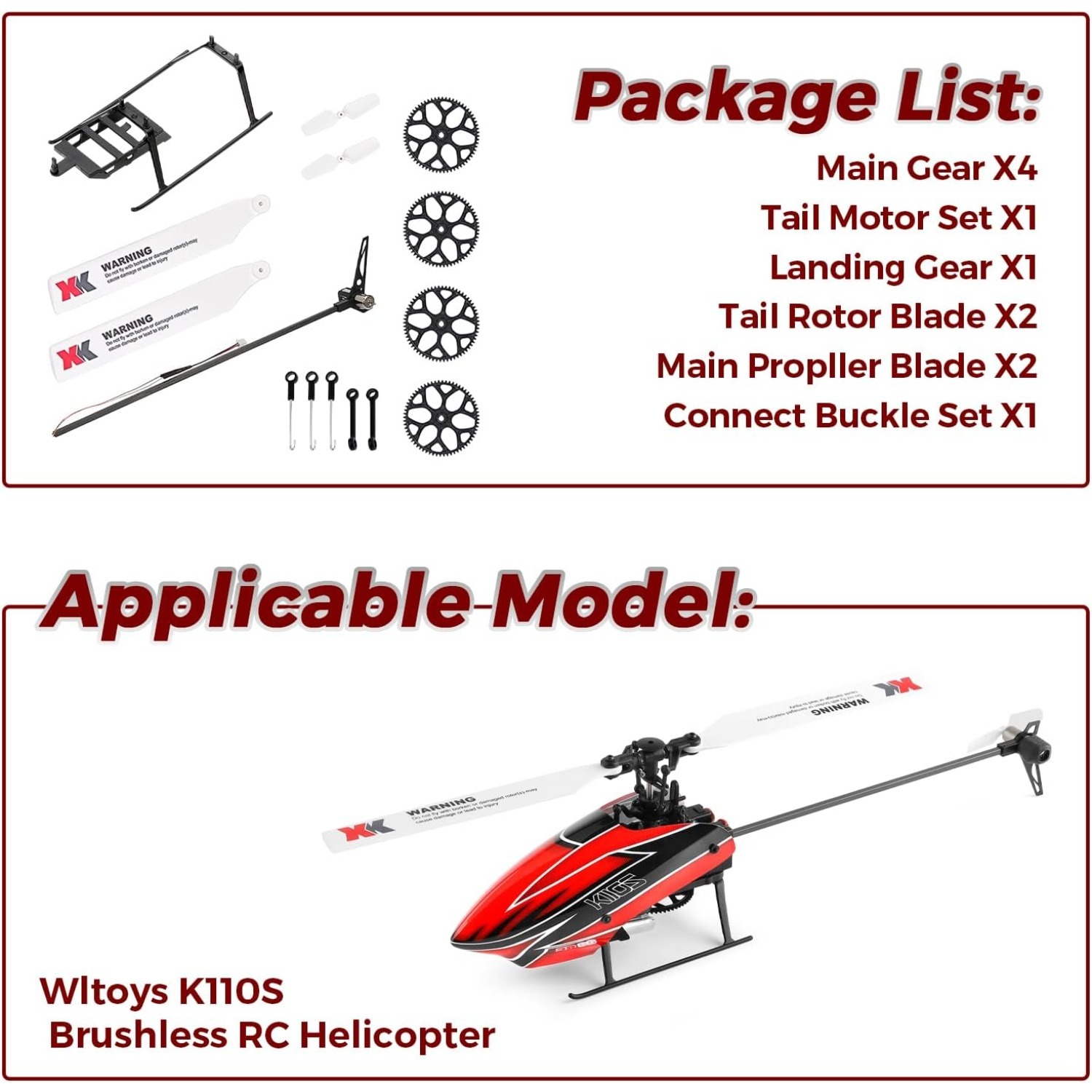 Spare Accessory Kit, Compatibl – обзор и цена Rc Helicopter Blade