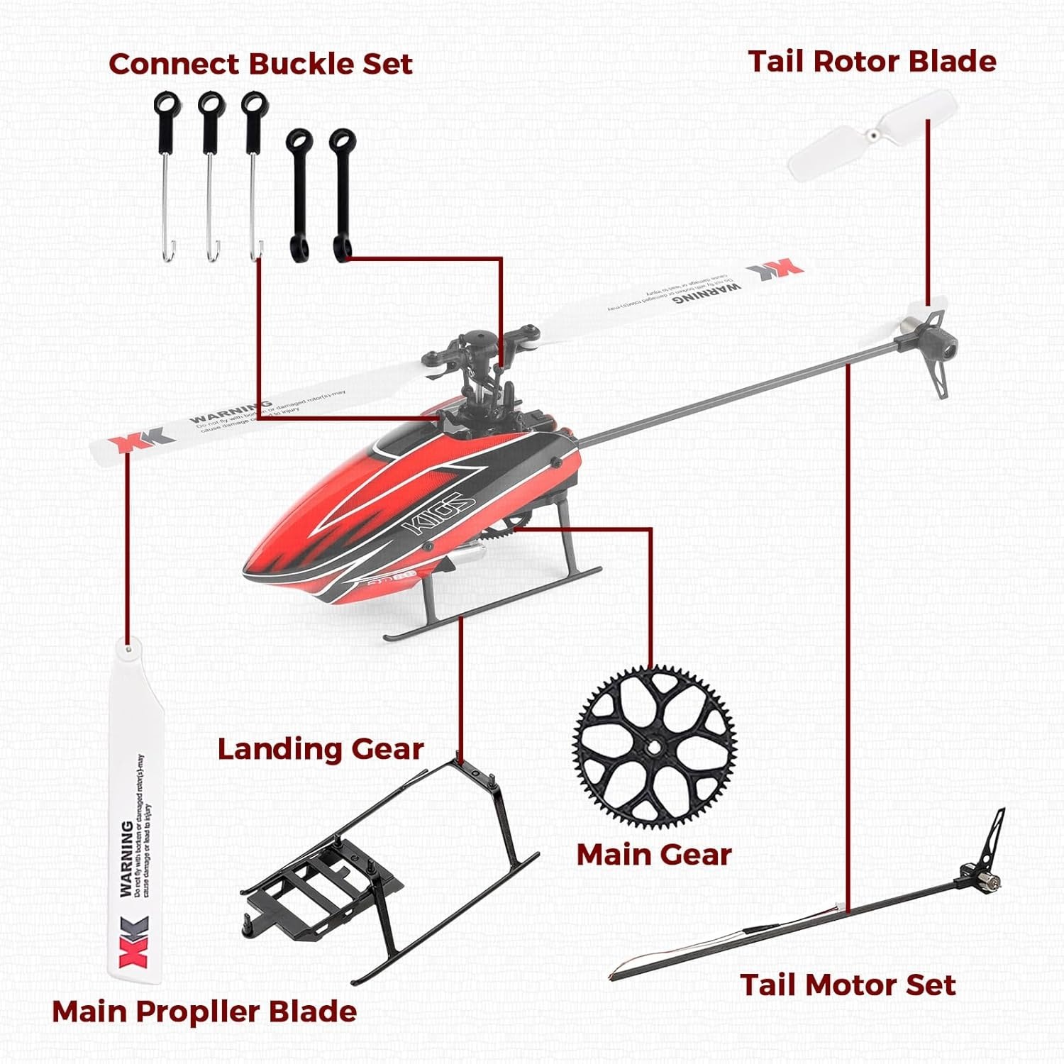 Spare Accessory Kit, Compatibl – обзор и цена Rc Helicopter Blade