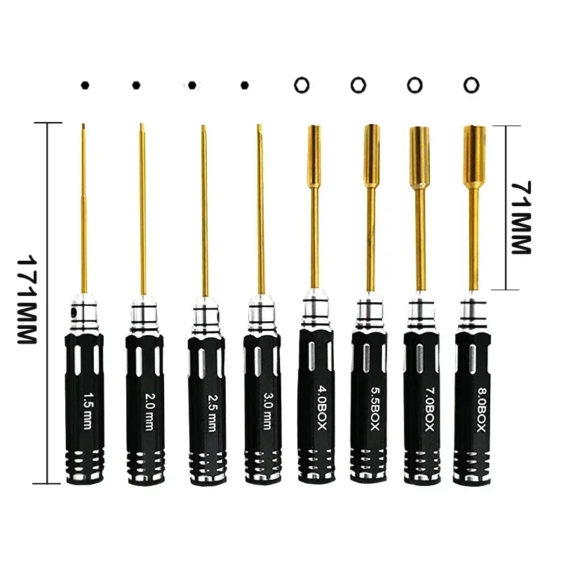 RC Hex Driver Set - 16pcs Hex  – обзор и цена Rc Helicopter Tool Kit
