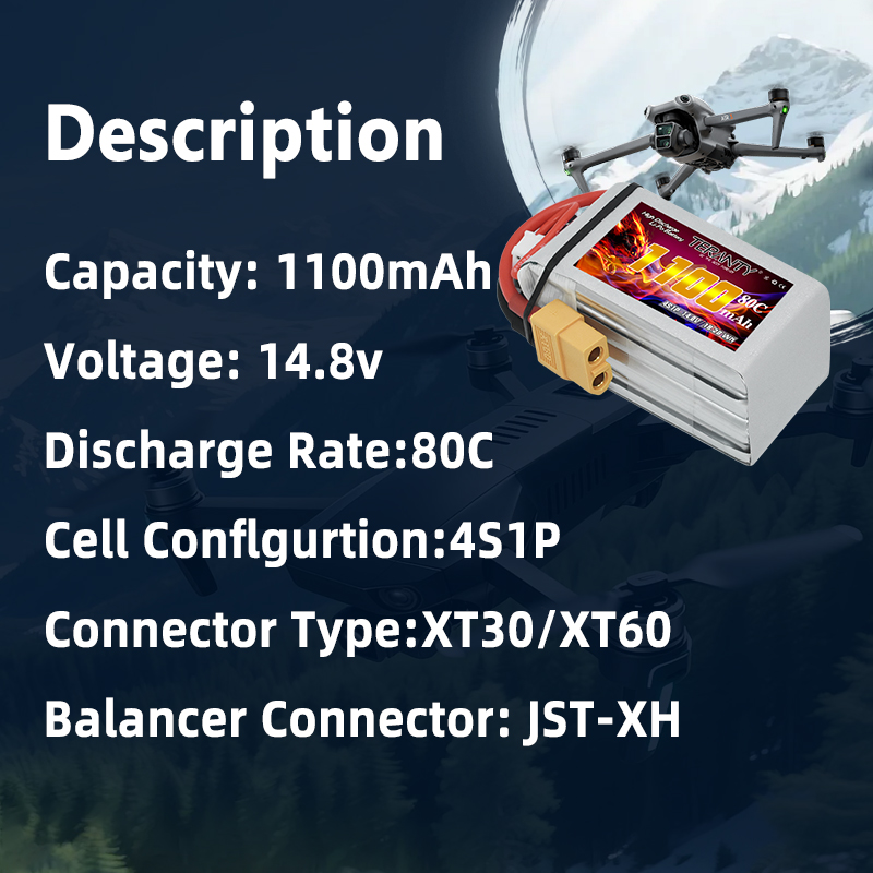 TERANTY 4S 1100mAh 80C/160C Li – обзор и цена Rc Helicopter Battery