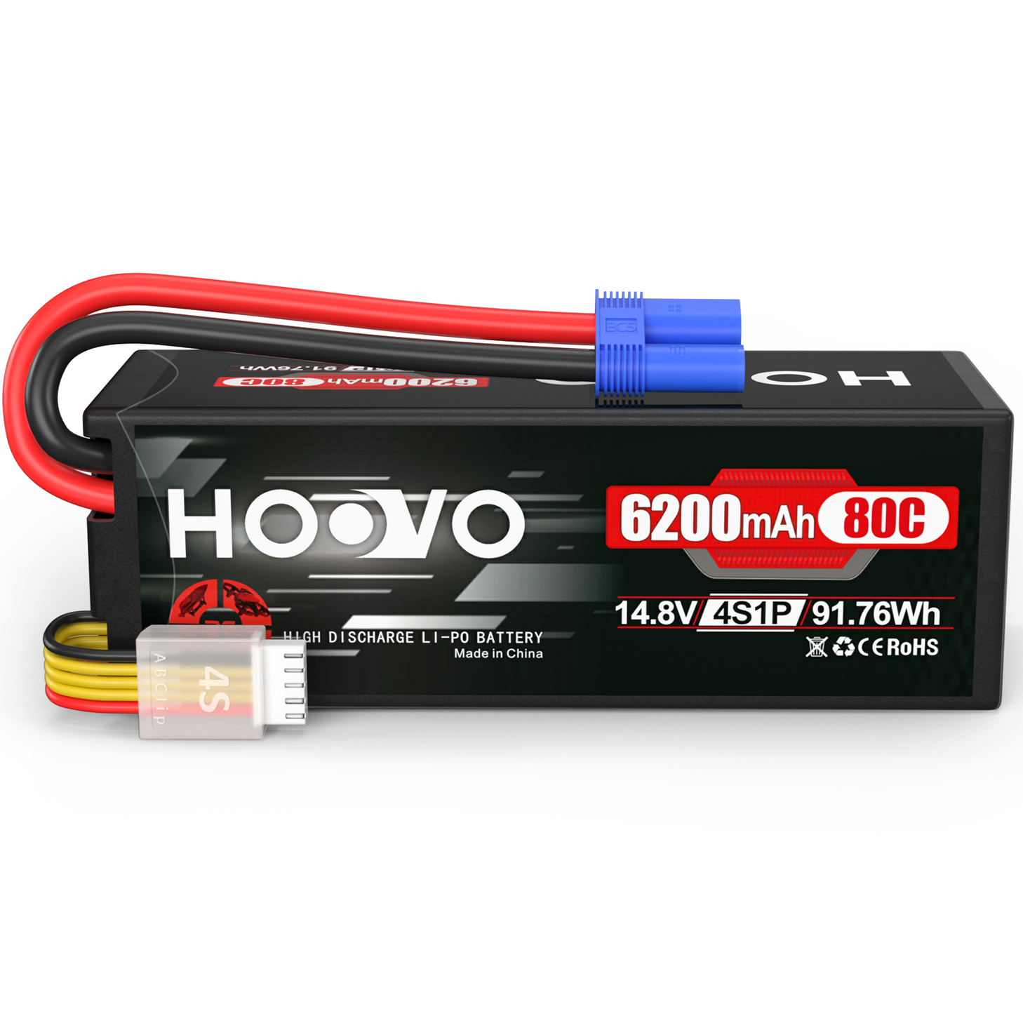 HOOVO 4S 14.8V 80C 6200mAh RC  – обзор и цена Rc Helicopter Case