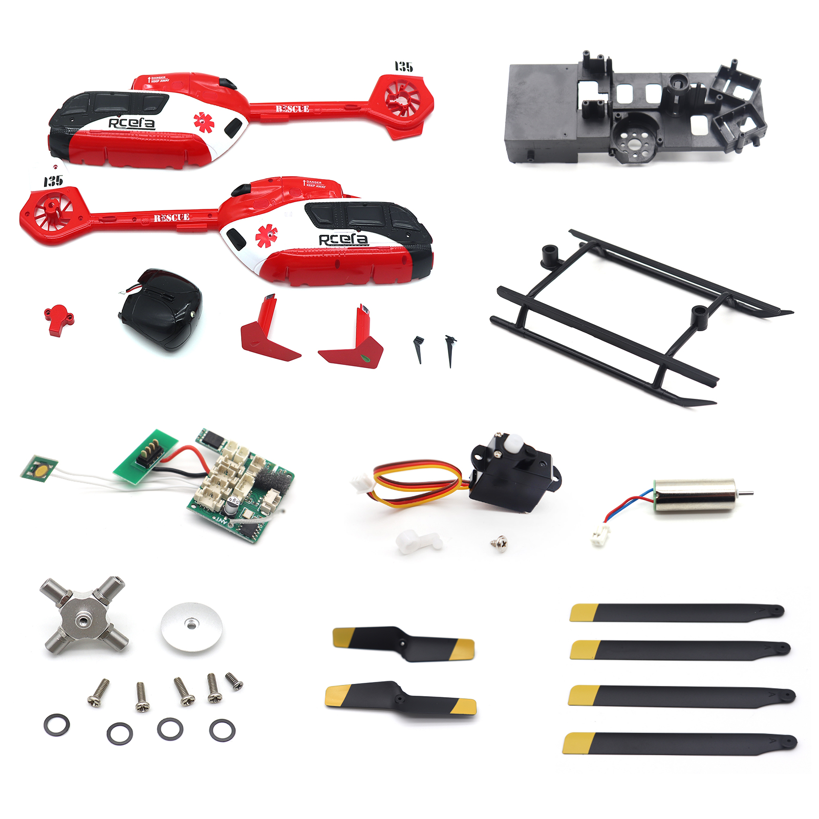 Original Parts for C159 EC-135 – обзор и цена Rc Helicopter Parts