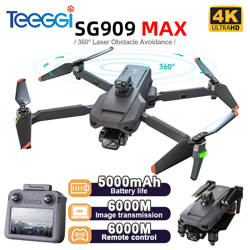 Teeggi SG909 MAX GPS Drone Wit – обзор и цена Rc Helicopter Electric