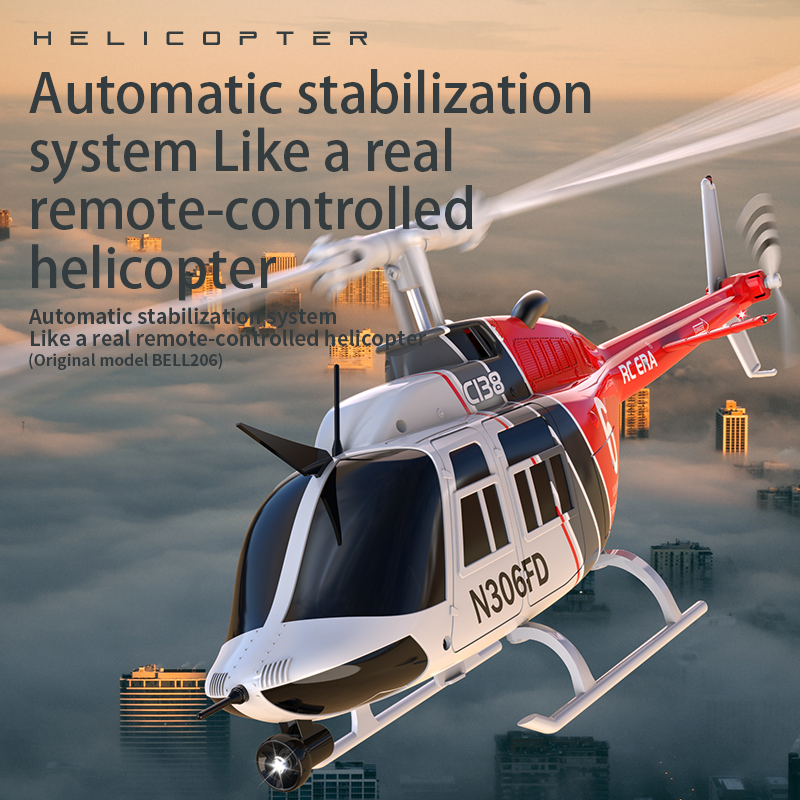 RC ERA C138 1:33 Bell 206 RC H – обзор и цена Rc Helicopter Gyro