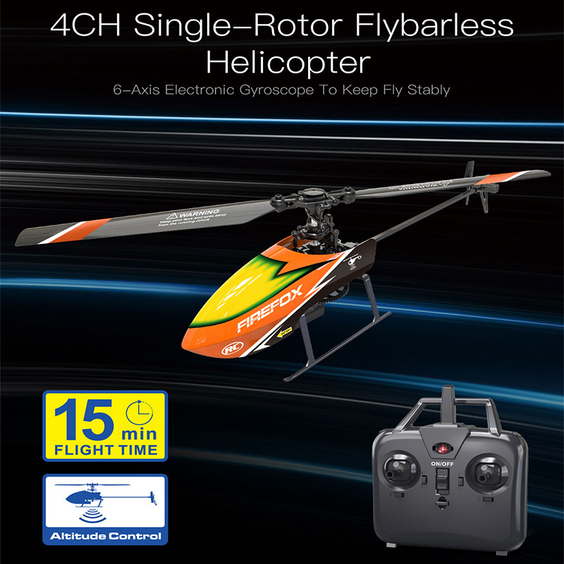 Single-Rotor Flybarless RC Hel – обзор и цена Rc Helicopter Single Rotor