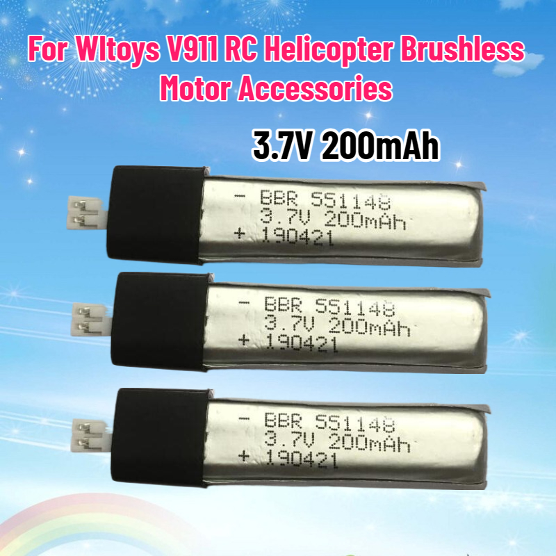3Pcs 3.7V 200mAh Lithium Batte – обзор и цена Rc Helicopter Bag