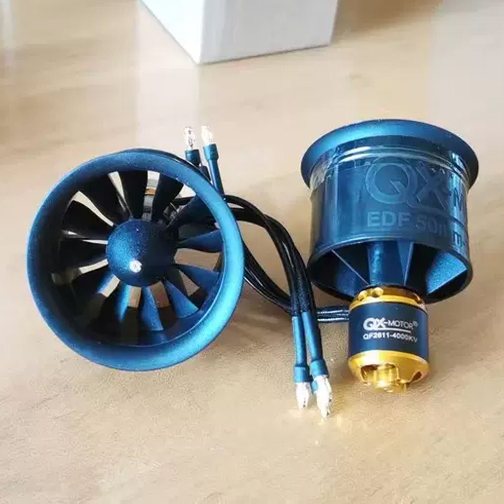 QX-MOTOR EDF 50mm QF2611 3S-4S – обзор и цена Rc Helicopter Parts
