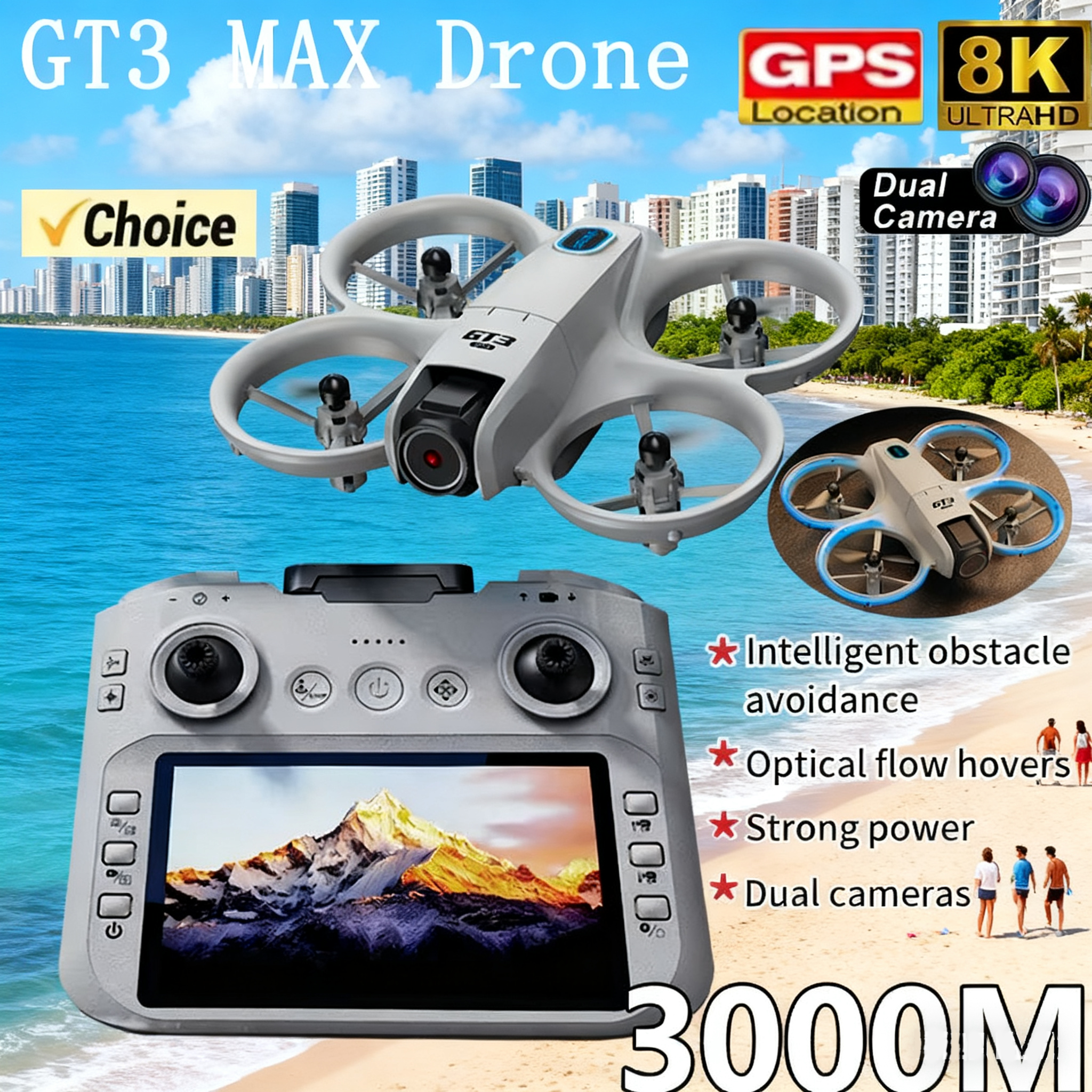 NEW GT3 Drone with HD Dual Cam – обзор и цена Rc Helicopter Mini