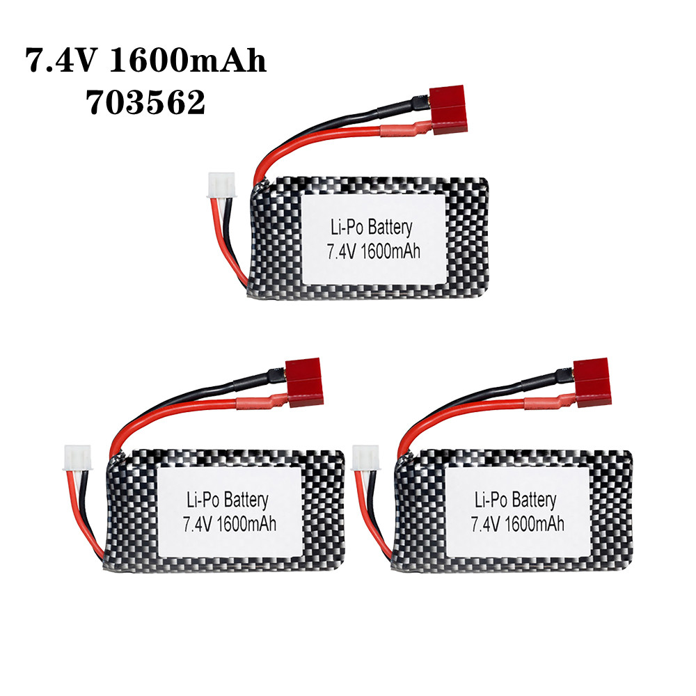 1/2/3pcs/Lot 7.4v 1600mah 7035 – обзор и цена Rc Helicopter Battery