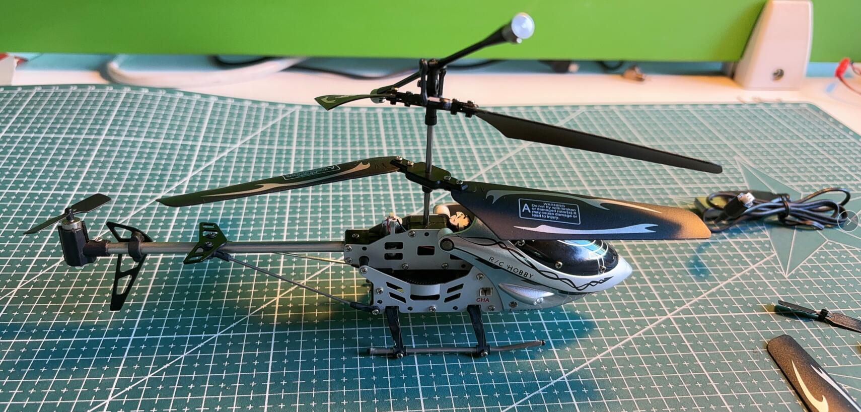 Attop toys YD-9809 3CH Alloy B – обзор и цена Rc Helicopter Coaxial